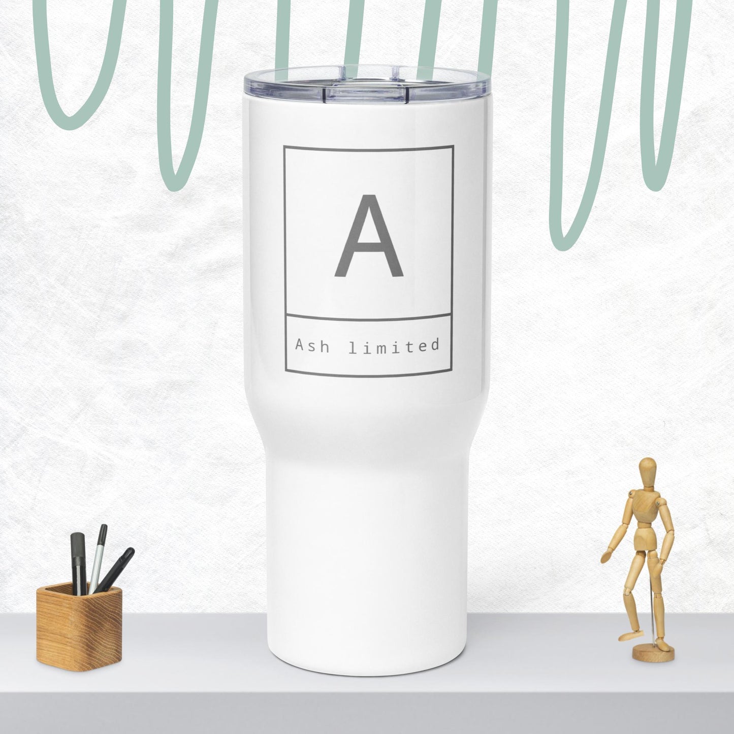 Ash Limited Travel mug with a handle