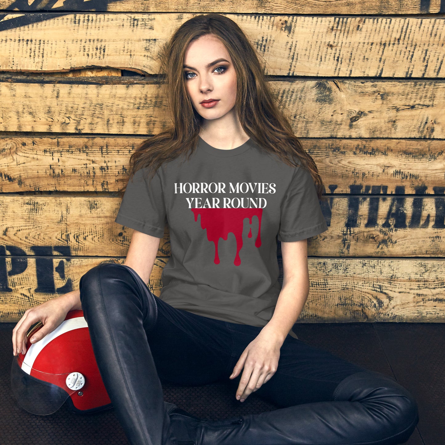 Horror Movies Year Round Unisex t-shirt