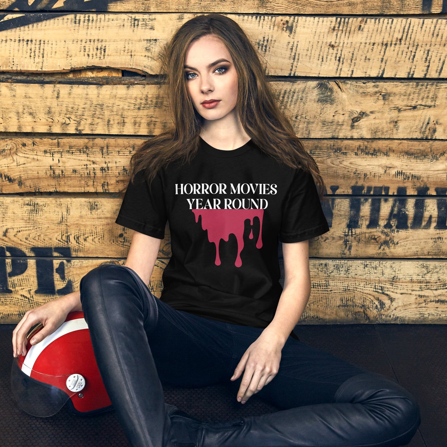 Horror Movies Year Round Unisex t-shirt